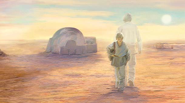 Star Wars Complete Saga Blu-ray Artwork