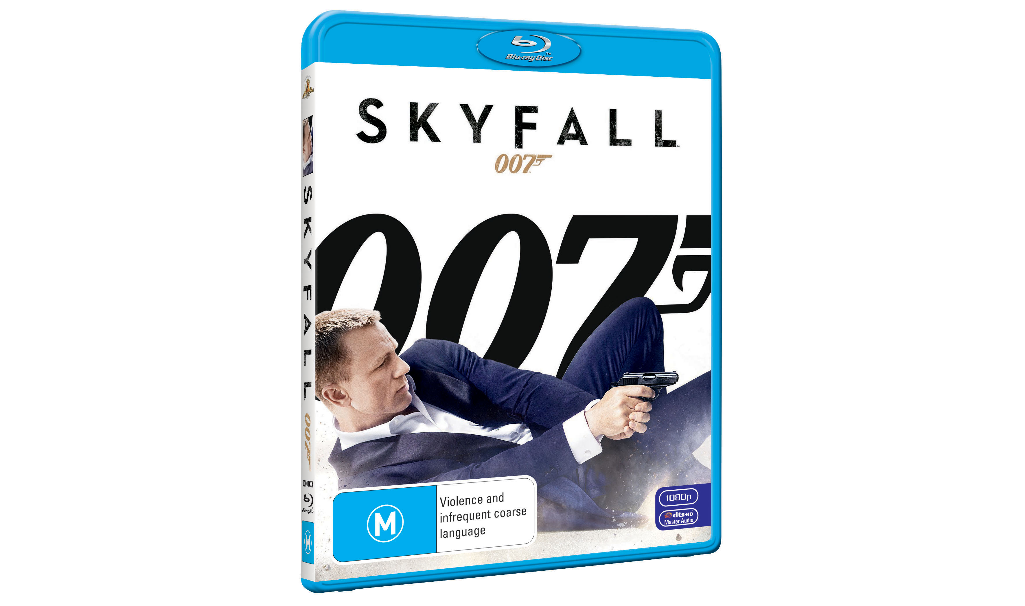 James Bond 007: Skyfall Australian Blu-ray cover